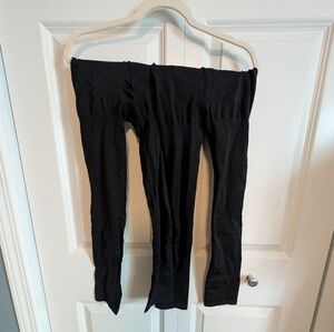 2 Classic Black Leggings Set